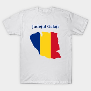 Galati County, Romania. T-Shirt